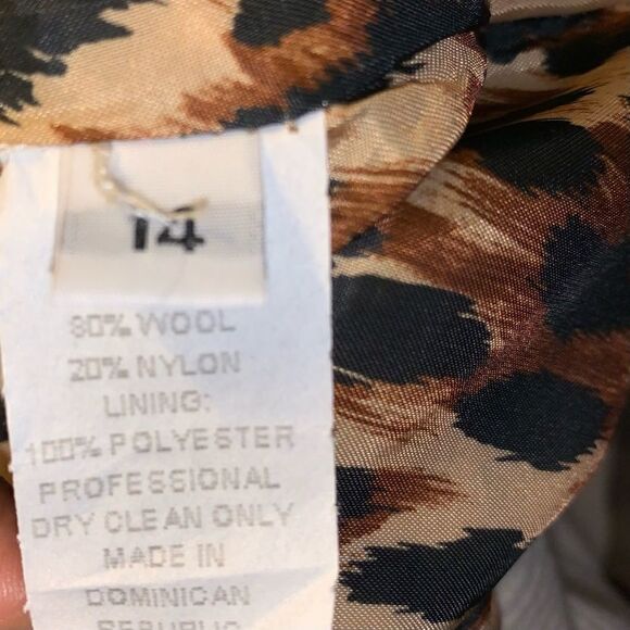 Marvin Richards Button Front Corduroy Wool Coat - Picture 6 of 6